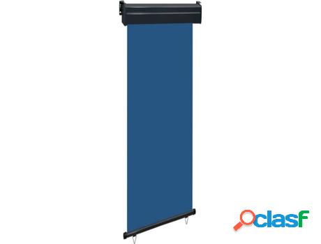 Toldo Lateral VIDAXL (Azul - Tela - 60x250 cm)