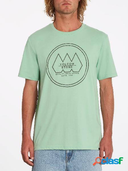 Volcom Camiseta Tri Stone - LICHEN GREEN