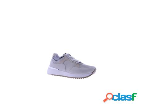 Zapatillas DON ALGODON Gamuza Mujer (36 - Plateado)