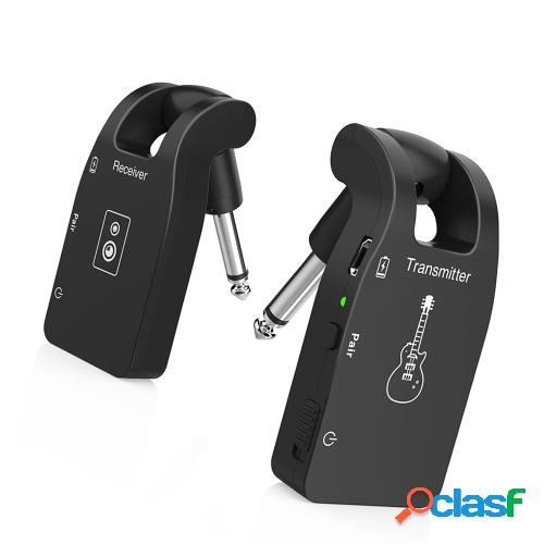 ammoon Wireless Guitar System 2.4G Rechargeable 6 Channels