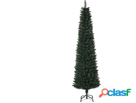 Árbol de Navidad HOMCOM 830-323 Ø56x180cm Verde