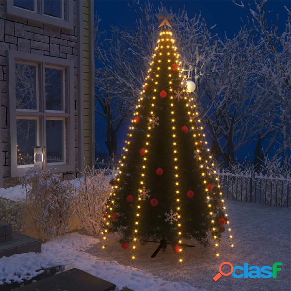 vidaXL Luces de red para el árbol de Navidad con 300 LEDs