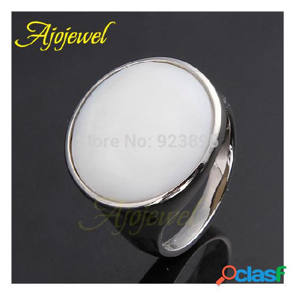 010 anniversary party gift 18k white gold plated round shell
