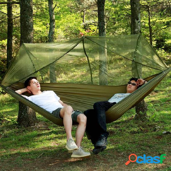 1-2 person outdoor camping hammock hanging relaxing sleeping