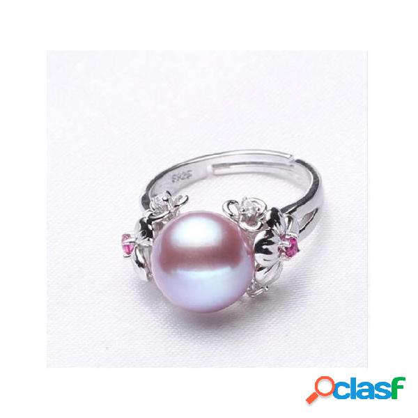 10-11mm pearl jewelry,natural pearl rings for