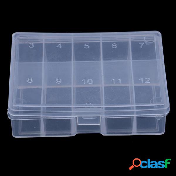 10 compartments fishing tackle box fish lures hooks baits