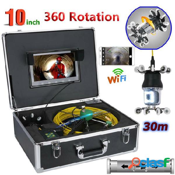 10 inch wifi pipe inspection video camera support