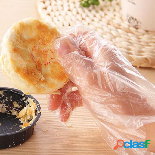 100pcs/lot eco-friendly disposable gloves pe garden