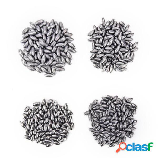 100pcs/lot fishing lead egg sinker slip sinker accessories