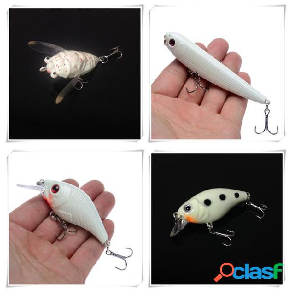 10pcs 5.4-11.2g luminous plastic hard baits & lures fishing