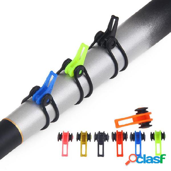 10pcs/bag plastic fishing hook keeper for fishing rod pole