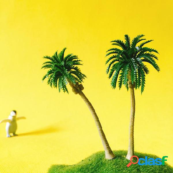 12 pcs/ artificial coconut trees/miniatures/cute