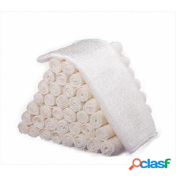 12pcs/lot kinds cleaning towel non-stick oil bamboo fiber