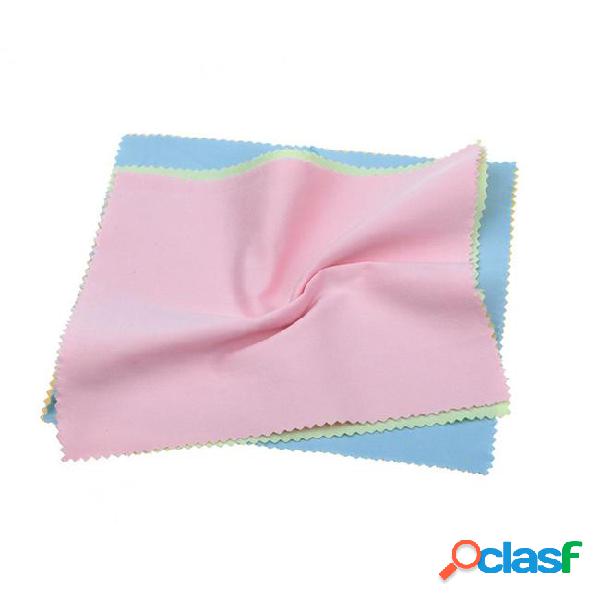 13*13cm 4 color microfiber cleaning cloth dust wach glass