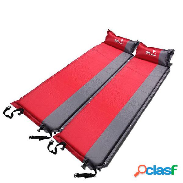 195*64*5cm lengthen widen thicken self inflating mat outdoor