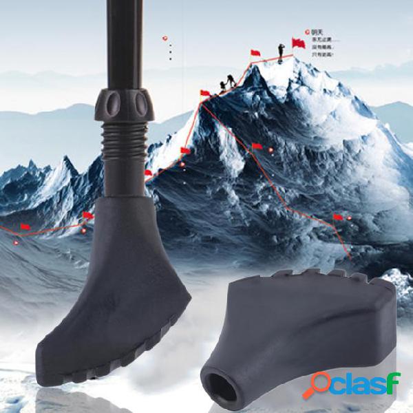 1pc durable rubber head for walking stick trekking hiking