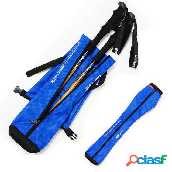 1pcs backpack crutches storage bag portable folding storage