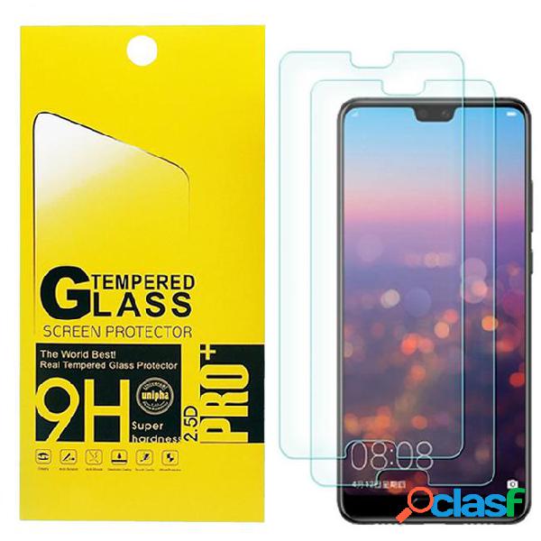 2.5d 9h tempered glass screen protector film for huawei p20