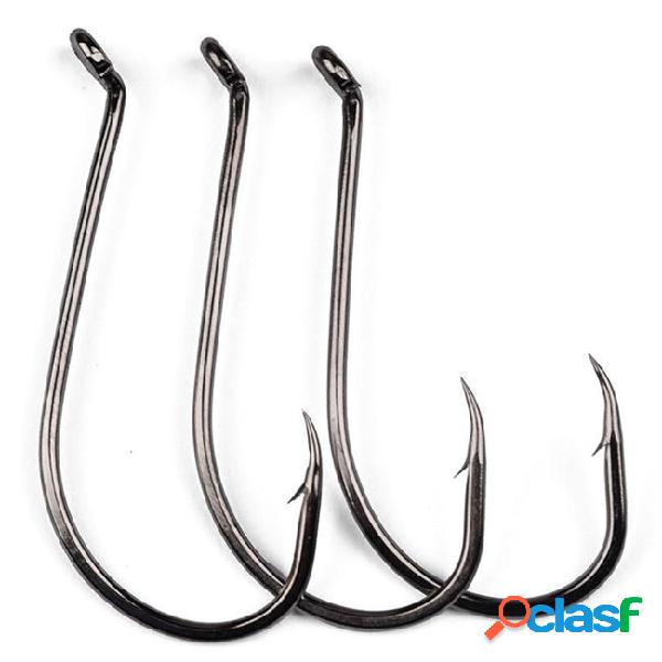 200pcs 1/0#-8/0# 8299 octopus hook high carbon steel with