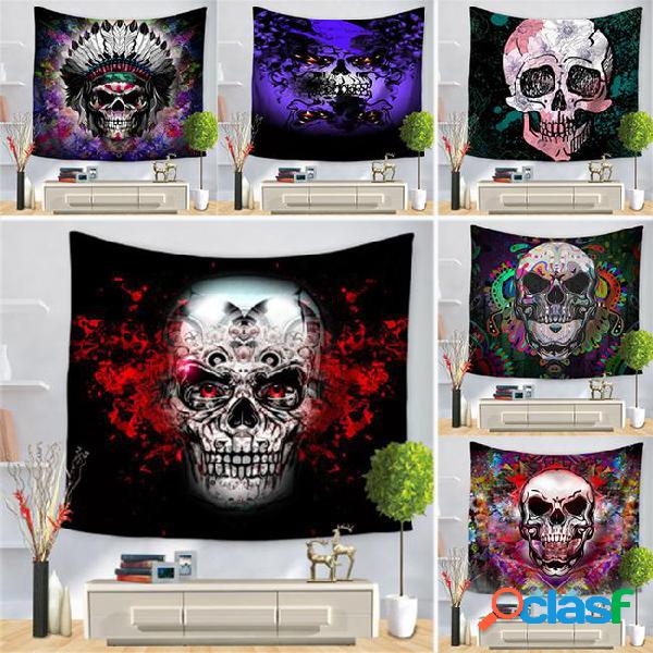 200x150cm tapestry art fantasy cartoon horror skull tapestry