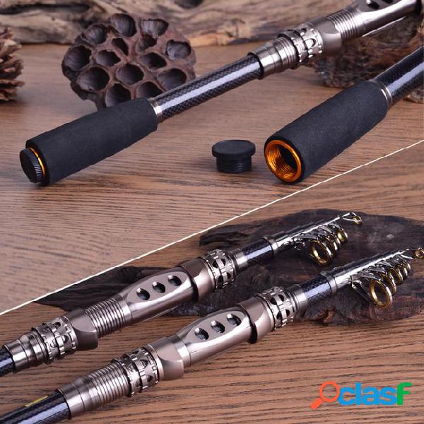 2017 hot sale top quality telescopic fishing rod retractable