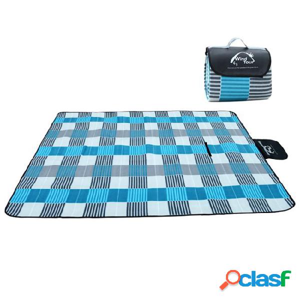2017 outdoor picnic mat camping baby climb plaid blanket