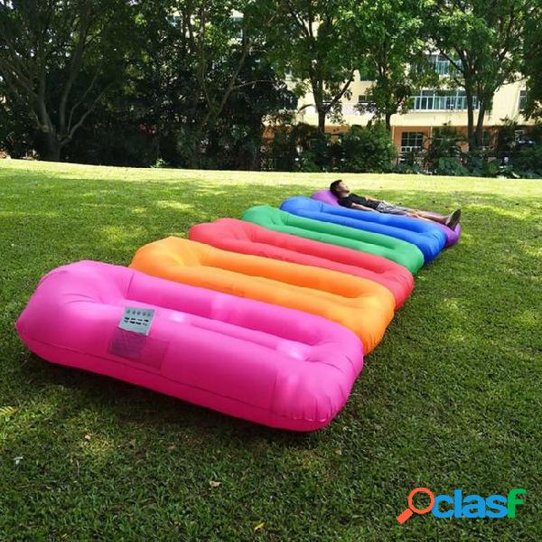 2018 trend outdoor products fast infaltable air sofa bed