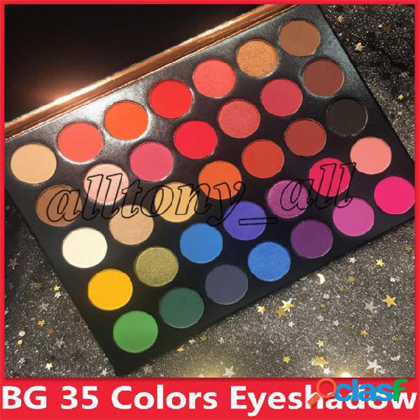 2019 beauty glazed 35 colors eyeshadow palette makeup