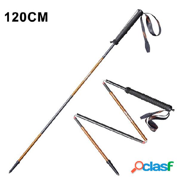 2pcs 110cm/120cm walking stick ultra-light foldable quick