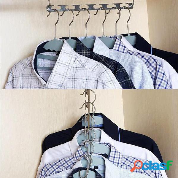 2pcs space saver saving wonder metal magic hanger clothes
