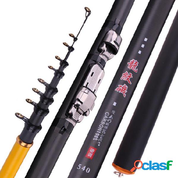 3.6-6.3m carbon rock fihsing rod ultralight spinning rod