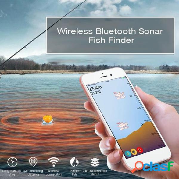 3 color app fish detect wireless sonar fishfinder ios