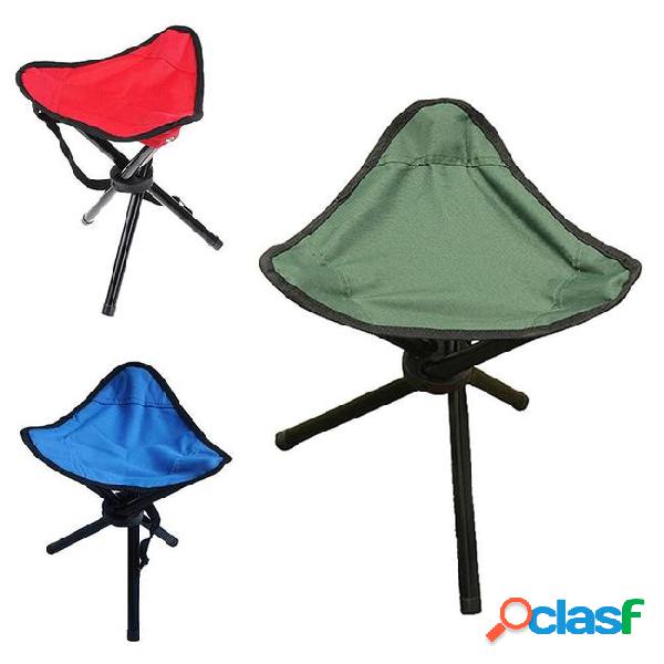 3 legs tripod folding stool chair outdoor camping hiking