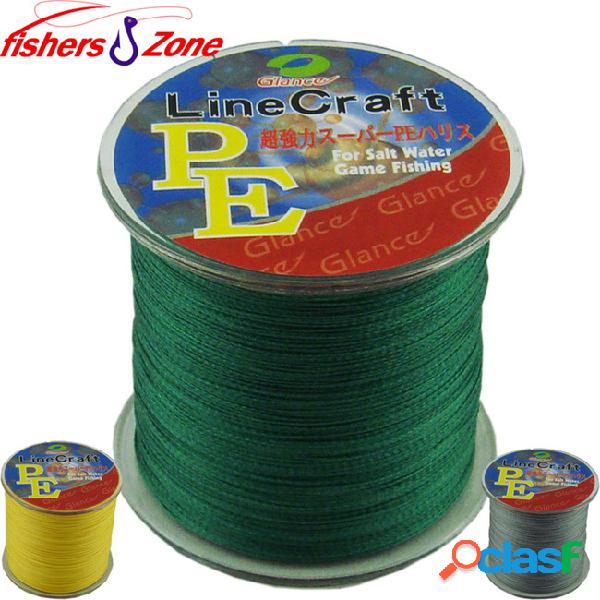 300m fishers zone super strong japanese multifilament pe