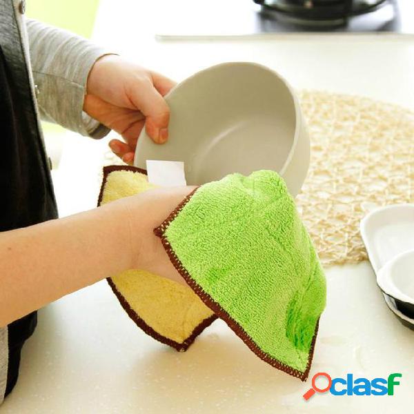 300pcs high efficient anti-grease color dish cloth