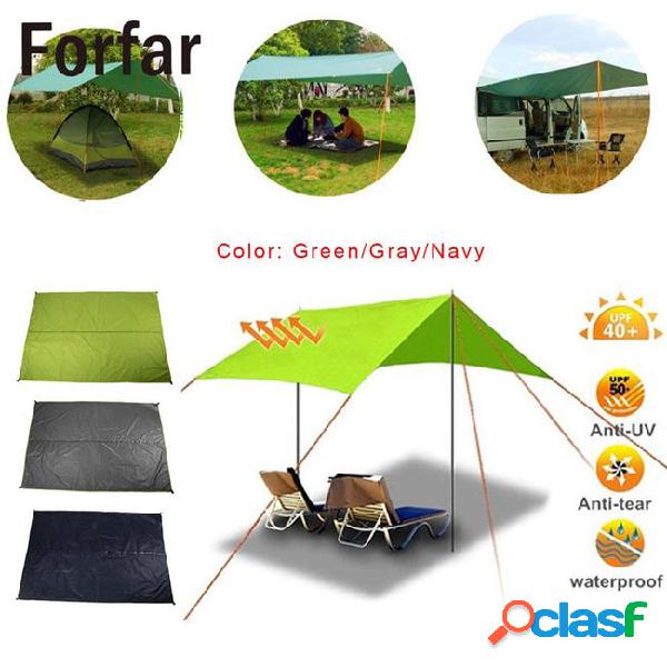 3color camping cloth tent cloth picnic waterproof durable