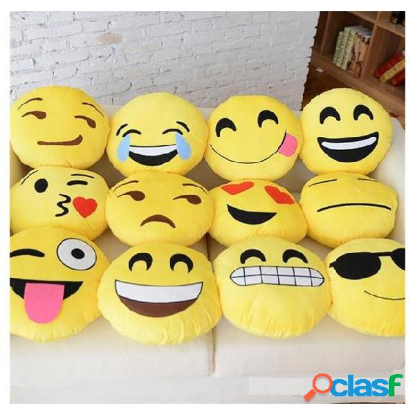 40 styles soft emoji smiley cushions pillows cartoon facial