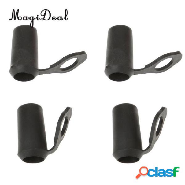4pcs replacement rubber tips ends for hiking stick walking s
