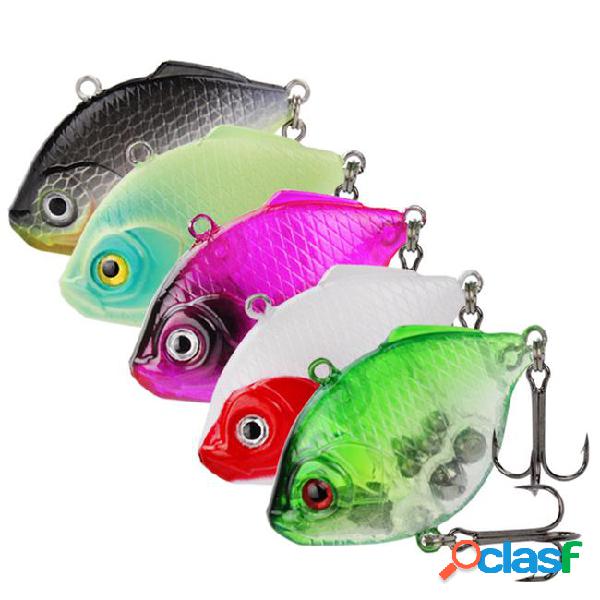 5-color 4.5cm 9g vib plastic hard baits & lures fishing