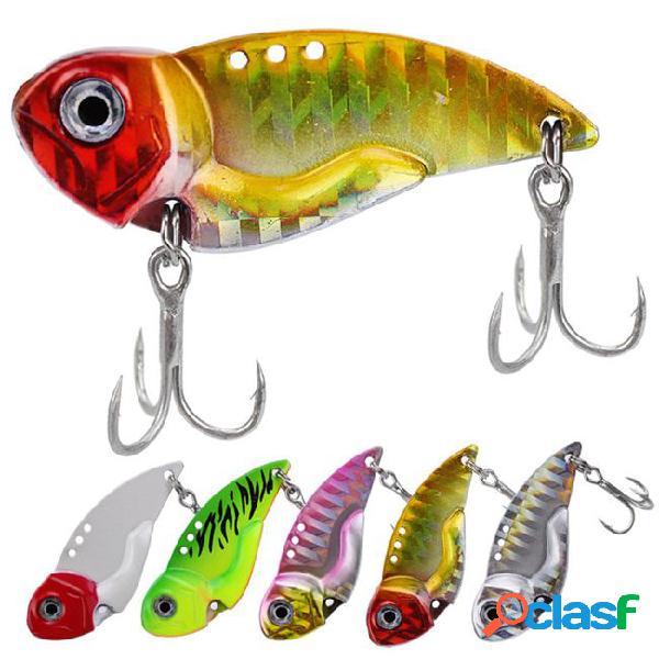 5-color 7.5/12g vib hook fishing hooks metal baits & lures