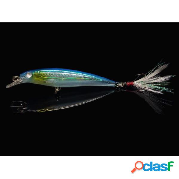 5 color fishing hard lures bassbait laser internal coloring