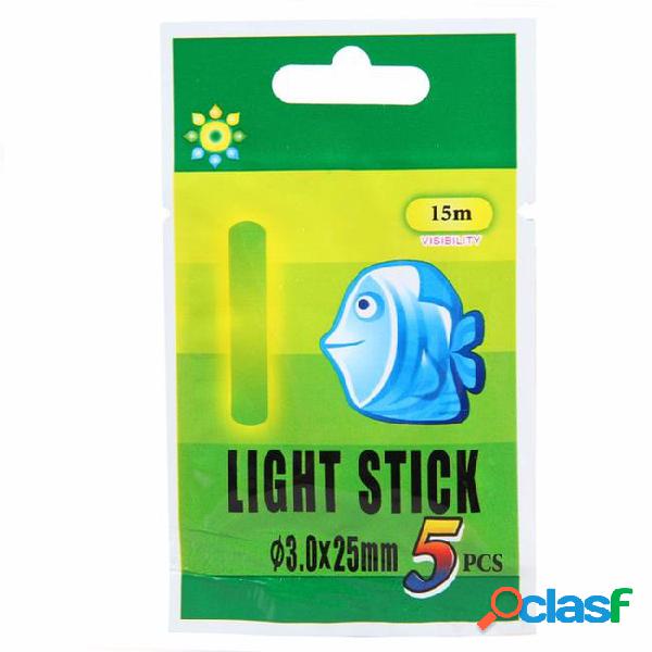 50pcs stream fishing float fluorescent light stick light