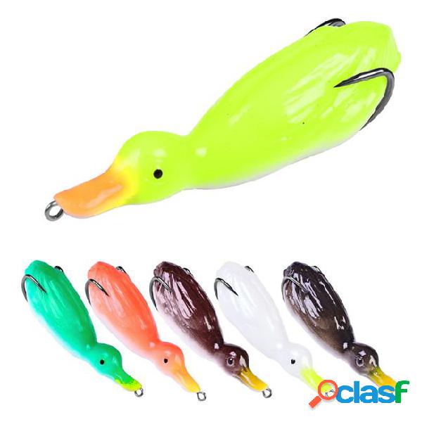 6-color 10.5cm 21g duck hook fishing hooks soft baits &