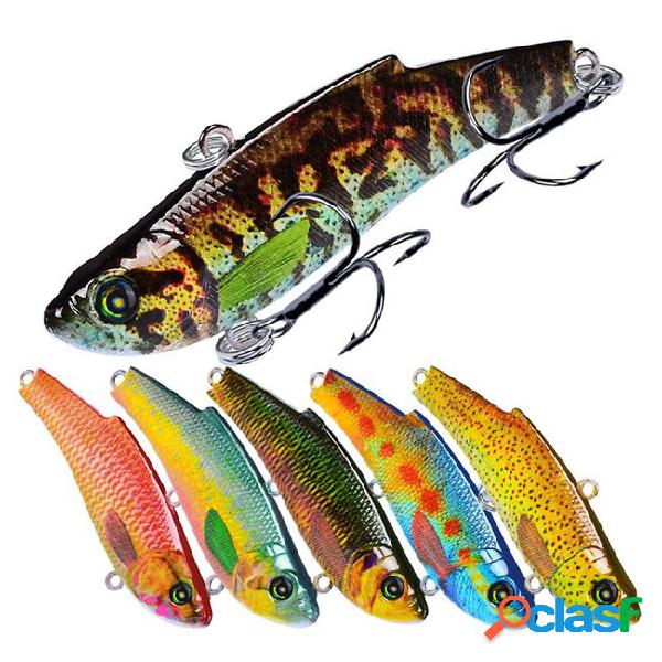 6-color 7.1cm 20g vib plastic hard baits & lures fishing