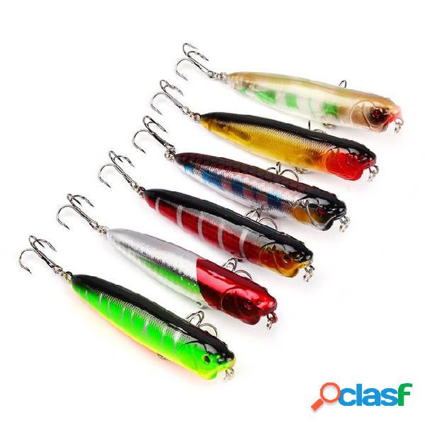 6-color 9cm 11.76g popper plastic hard baits & lures fishing