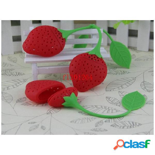 700pcs/lot fedex dhl freeshipping silicone strawberry design