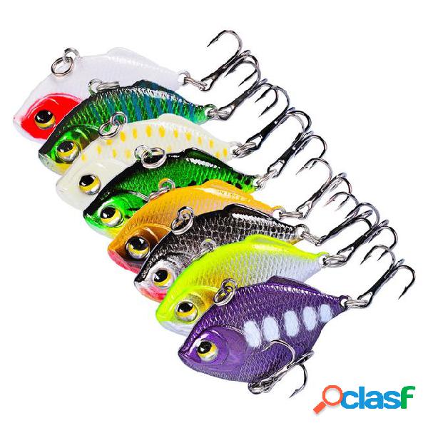8-color 4.5cm 8.5g vib plastic hard baits & lures fishing
