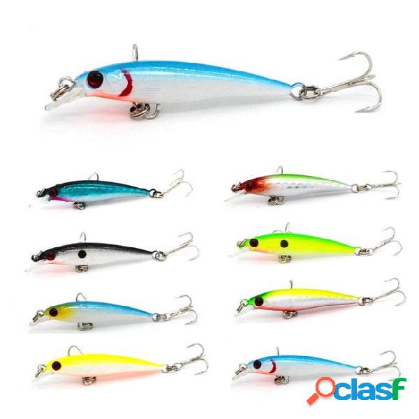 8-color 5cm 2.9g minnow plastic hard baits & lures fishing