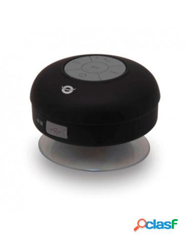 ALTAVOZ BLUETOOTH CONCEPTRONIC IMPERMEABLE CON VENTOSA BLACK