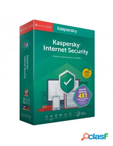 ANTIVIRUS KASPERSKY INTERNET SECURITY 4 LICENCIAS